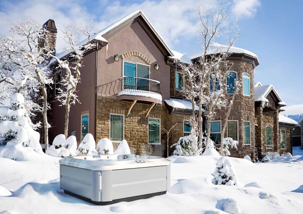 jacuzzi hot tub winter canada