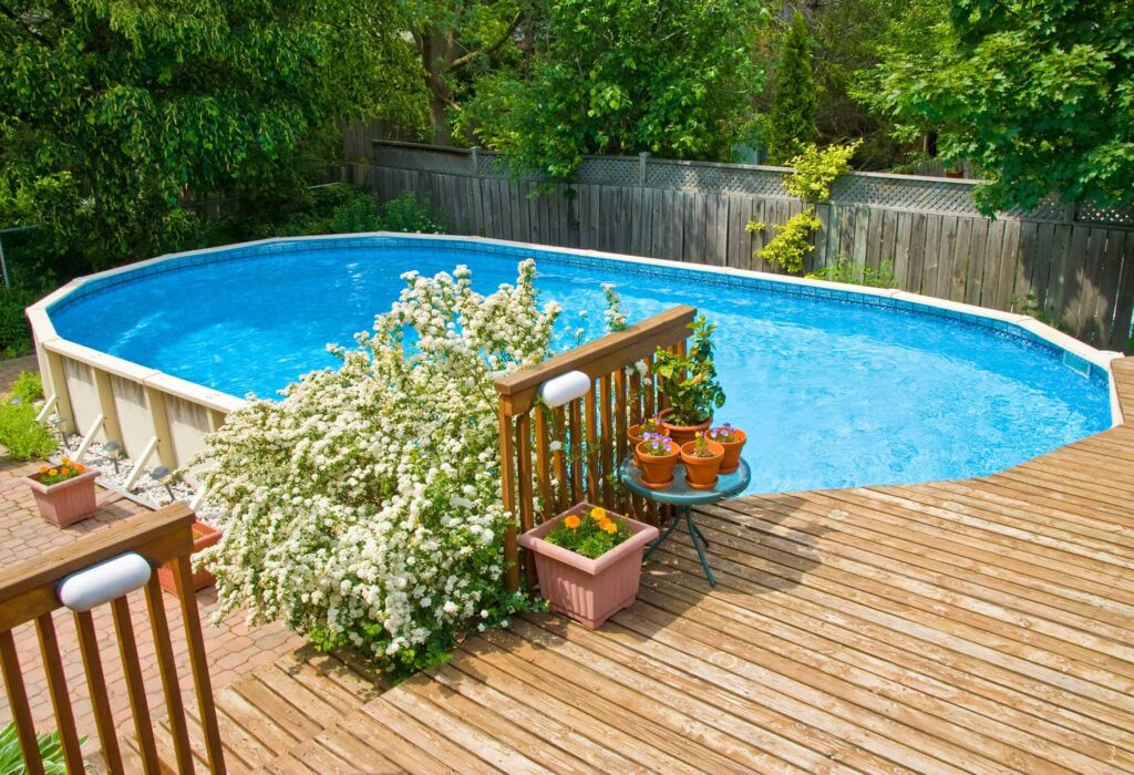 swimming pool installation
