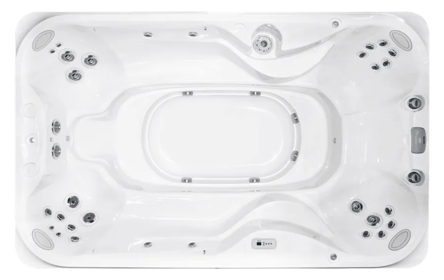 J 12 Flow Swim Spa Top View